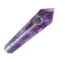 Load image into Gallery viewer, Natural Amthyst Pipes Crystal Pipe-Quartz Pipe-Crystal Pipe-Crystal Gift-Birthday Gift
