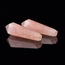 Load image into Gallery viewer, Natural rose Quartz Crystal Pipes Crystal Pipe-Quartz Pipe-Crystal Pipe-Crystal Gift-Birthday Gift
