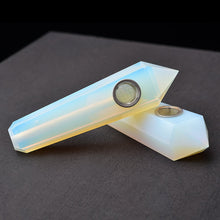 Load image into Gallery viewer, Natural opalite Pipes Crystal Pipe-Quartz Pipe-Crystal Pipe-Crystal Gift-Birthday Gift
