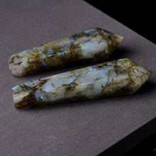 Load image into Gallery viewer, Natural Labradorite Pipe-Crystal Pipe-Quartz Pipe-Crystal Pipe-Crystal Gift-Birthday Gift
