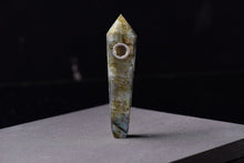 Load image into Gallery viewer, Natural Labradorite Pipe-Crystal Pipe-Quartz Pipe-Crystal Pipe-Crystal Gift-Birthday Gift
