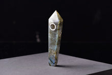 Load image into Gallery viewer, Natural Labradorite Pipe-Crystal Pipe-Quartz Pipe-Crystal Pipe-Crystal Gift-Birthday Gift
