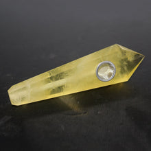 Load image into Gallery viewer, Natural Citrine Pipes Crystal Pipe-Quartz Pipe-Crystal Pipe-Crystal Gift-Birthday Gift
