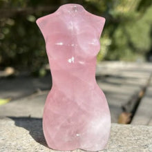 Load image into Gallery viewer, Natural Rose Quartz Female Model,Crystal Skull, Female Model Carving,Home Decor,Crystal gift
